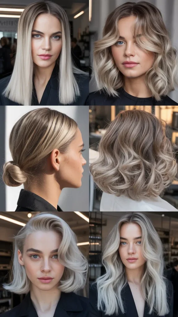  Icy Blonde Balayage