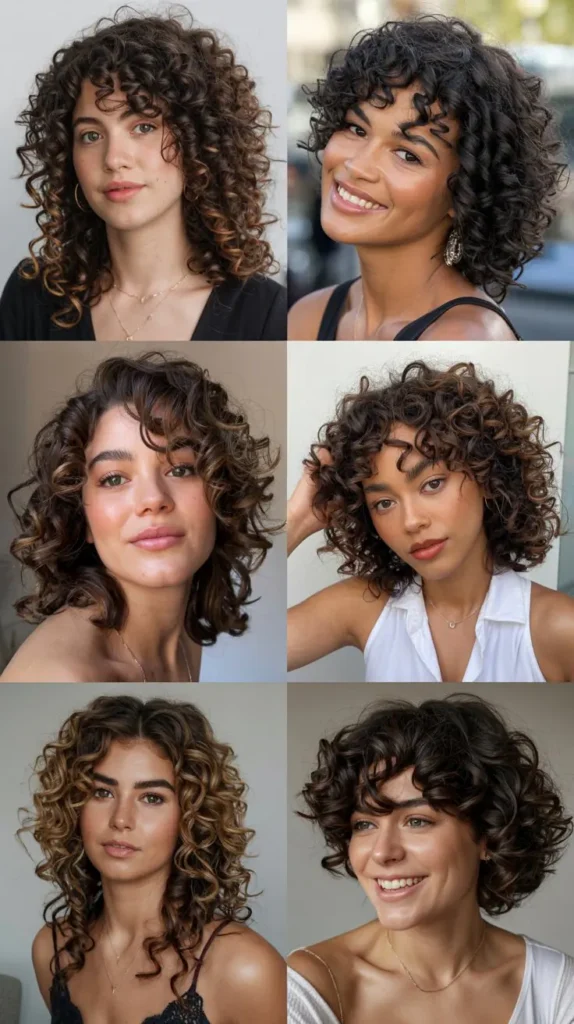 Layered Spiral Curls