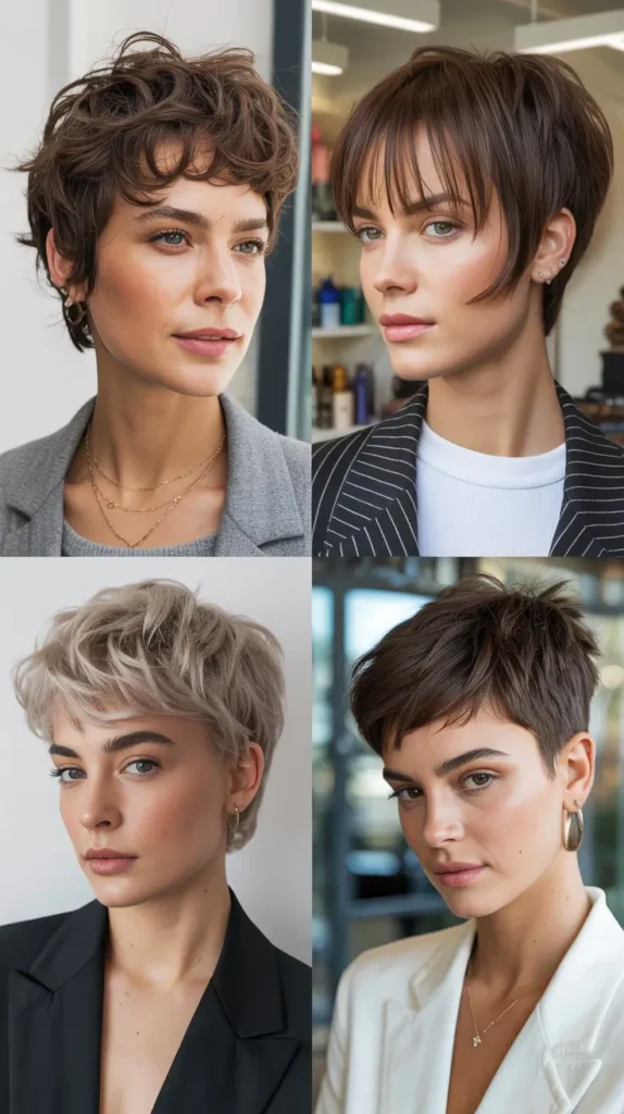Short Shag Haircut