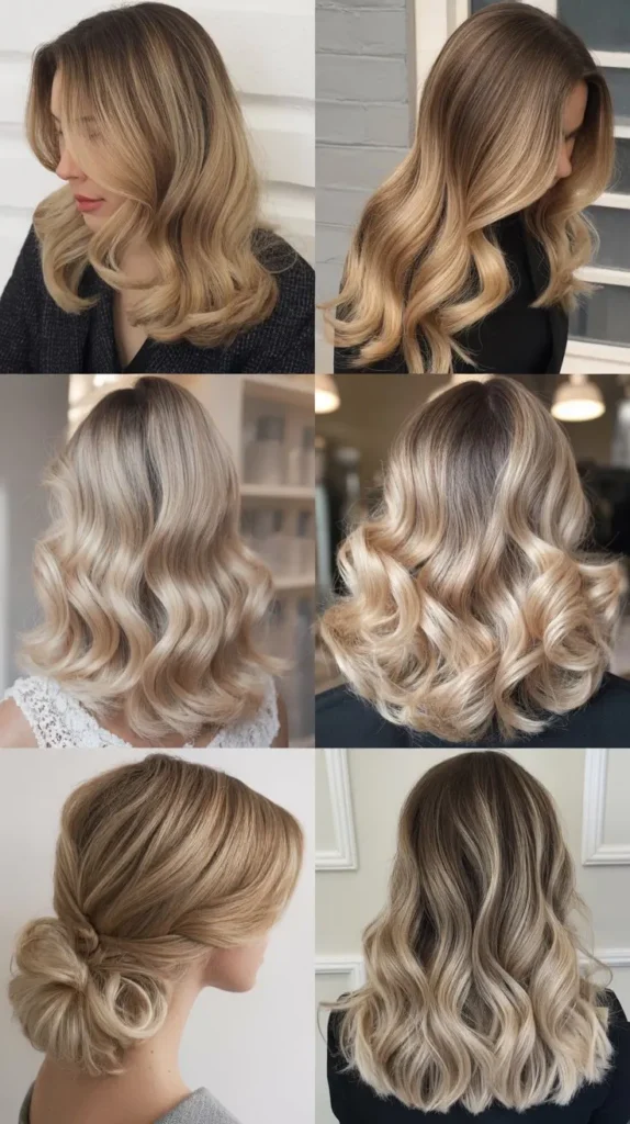 Champagne Blonde Balayage