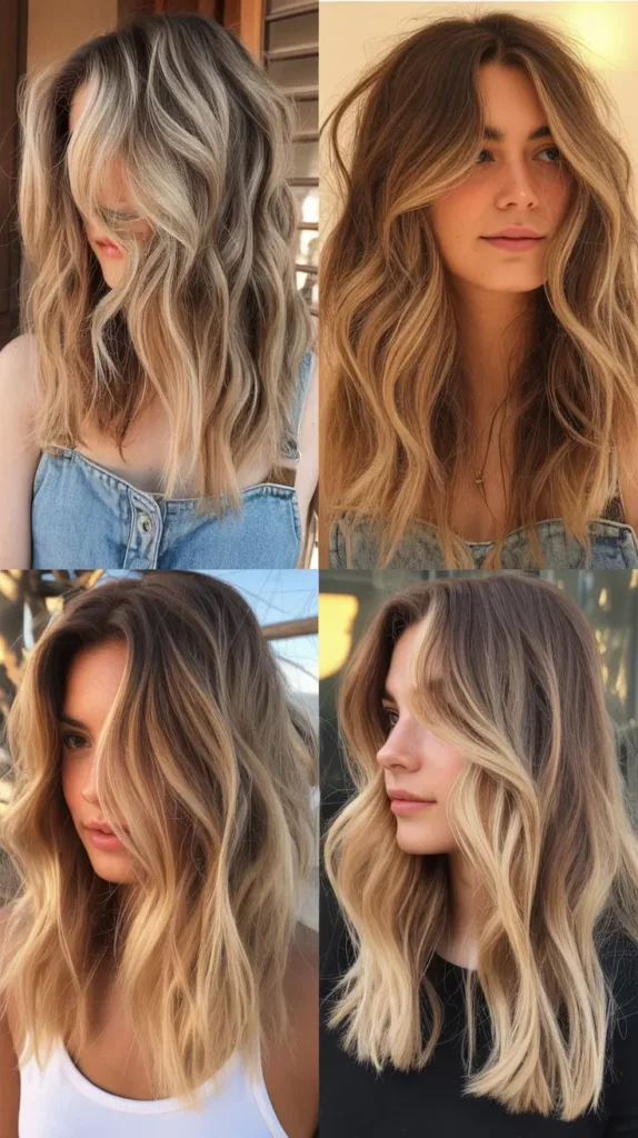  Sandy Blonde Balayage