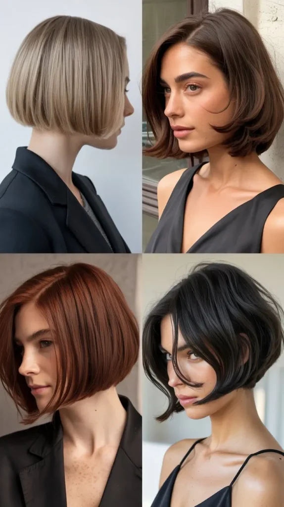 Sleek Ear-Length Bob