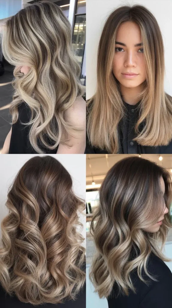 Ash Blonde Balayage