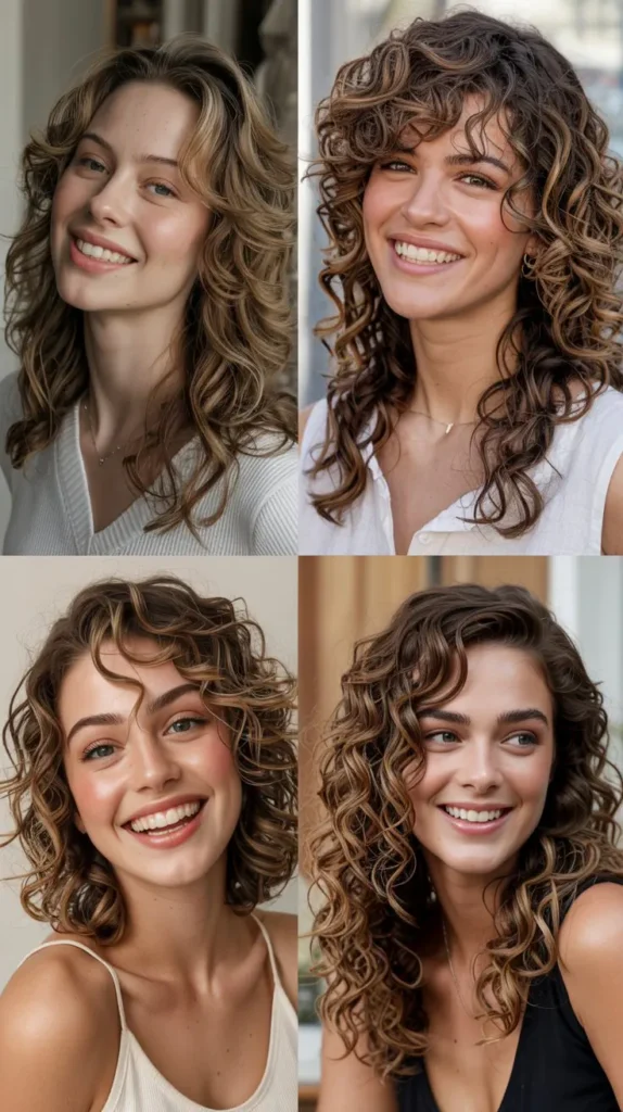 Romantic Loose Curly Layers