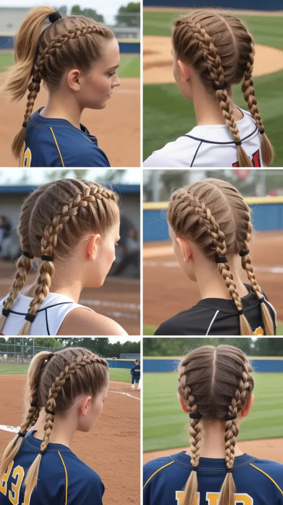 . Crisscross Bubble Braid