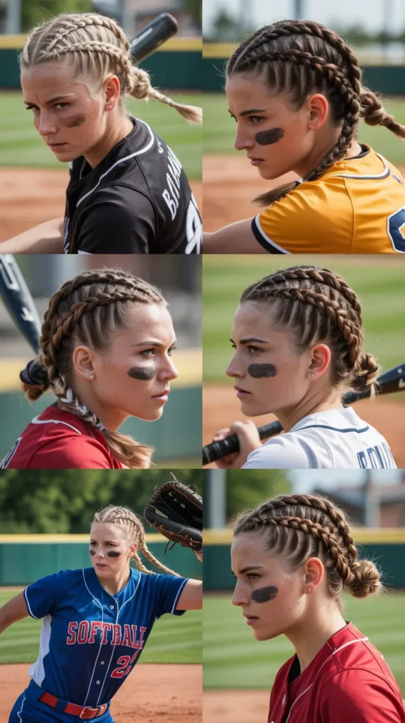 Boxer Braids With a Bun