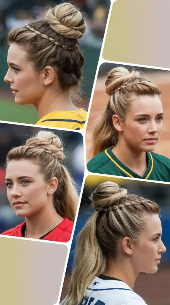 Twisted Half-Up Bun