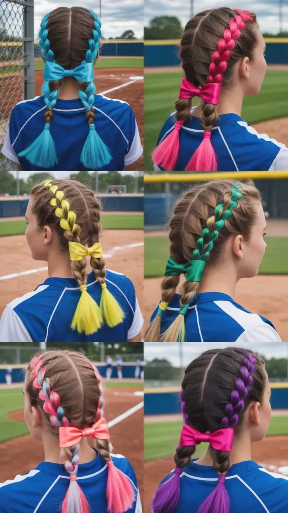 Bubble Braid with Ribbon