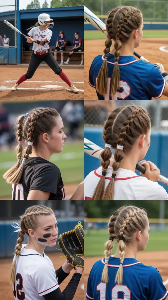 Bubble Braid Pigtails
