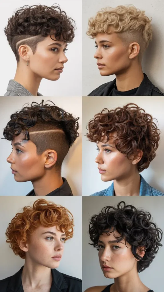Curly Undercut