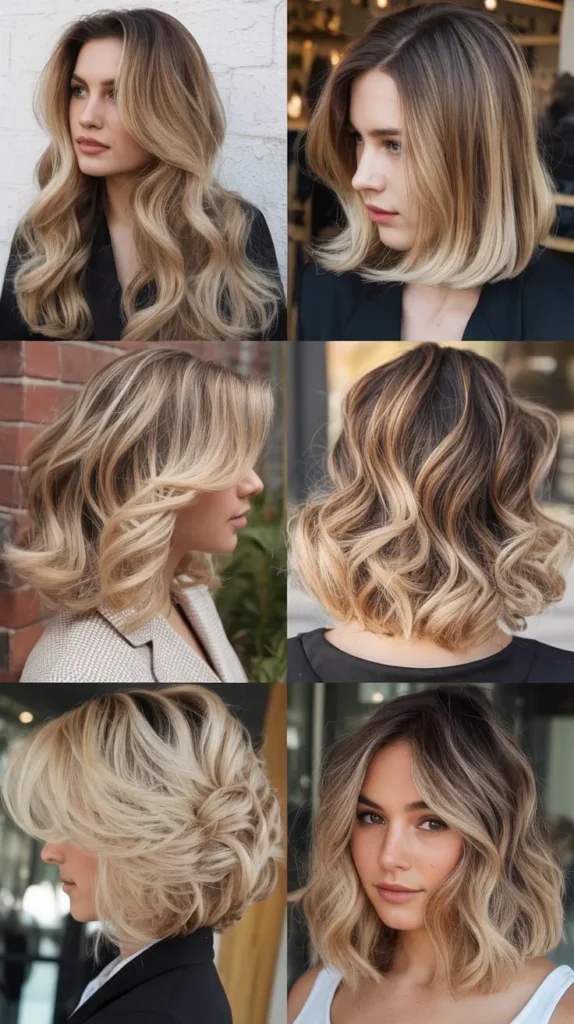 Vanilla Blonde Balayage
