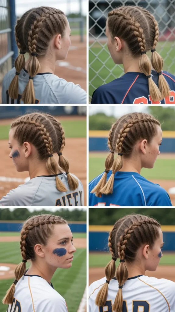 Dutch Bubble Braid Ponytail