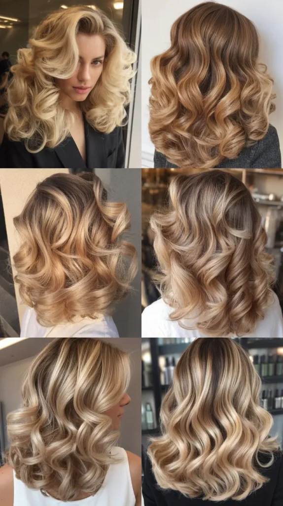 Dimensional Blonde Balayage