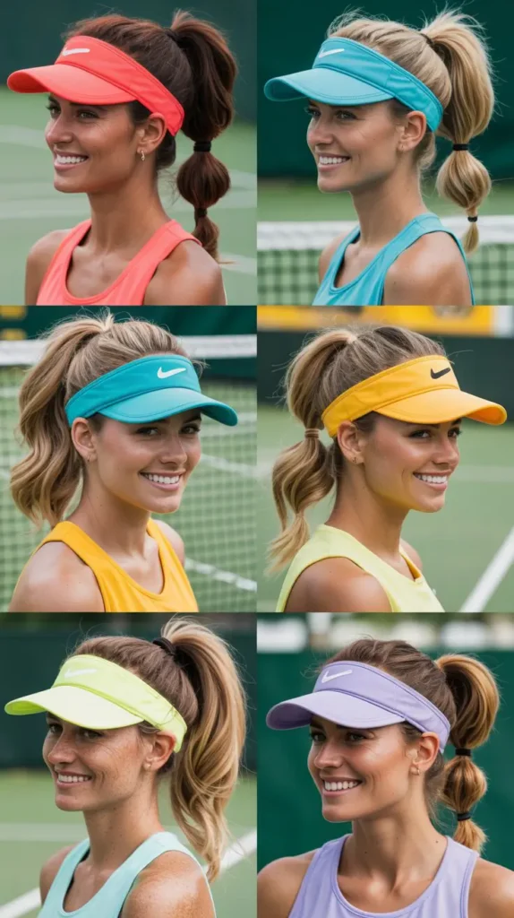 Bubble Ponytail Tennis Look