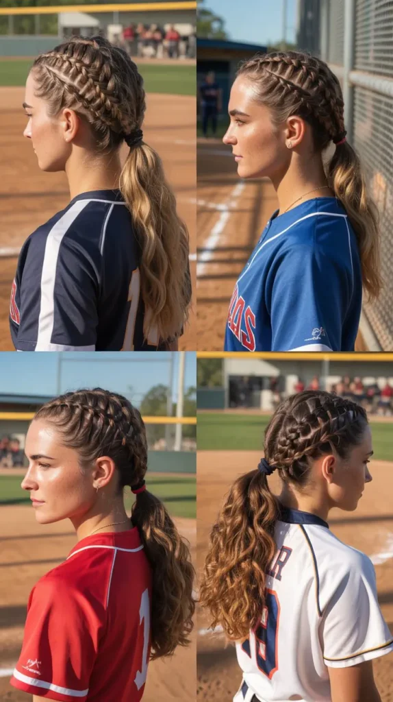 Sporty Braid Ponytail