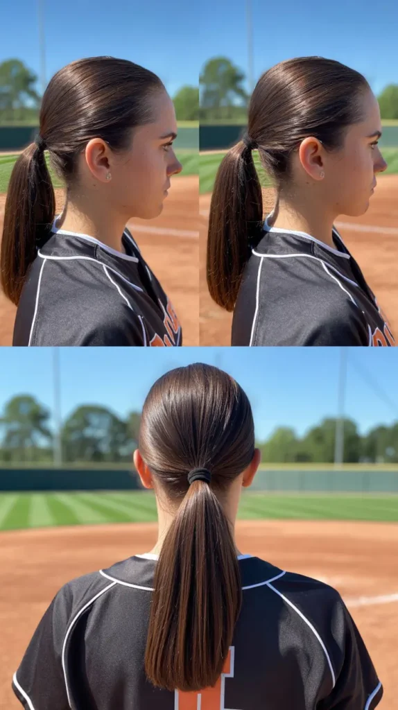Sleek Low Ponytail
