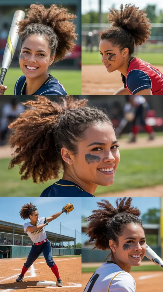 Curly Puff Ponytail
