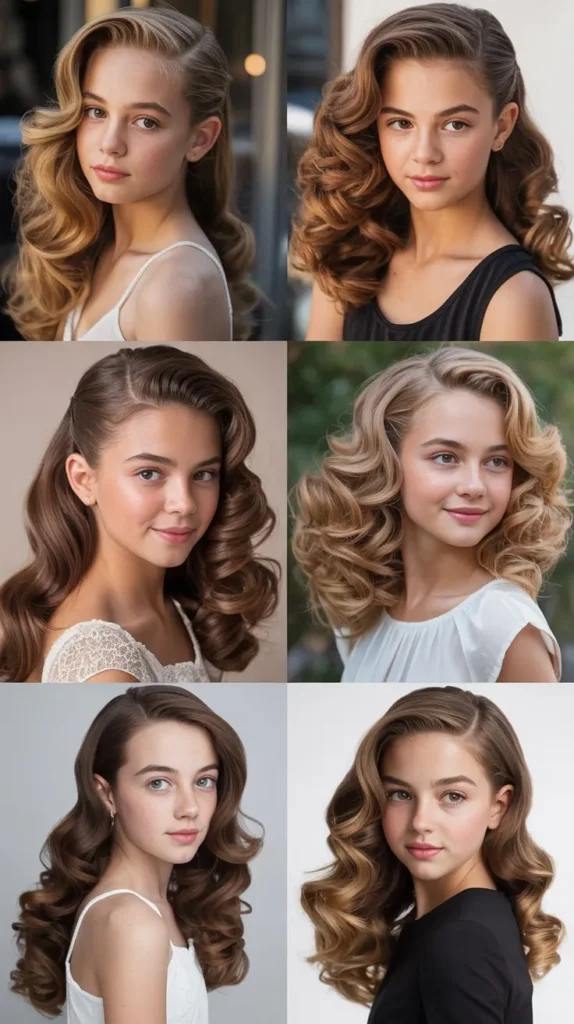 Side-Parted Long Haircut