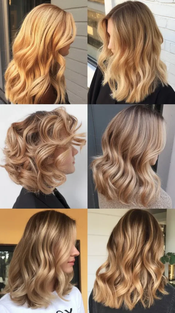 Golden Blonde Balayage