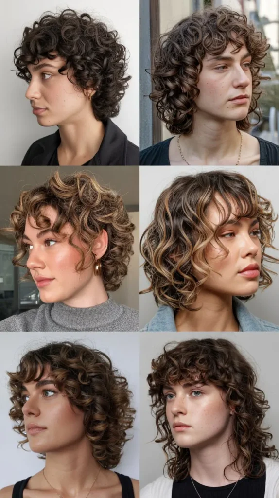Curly Mullet Layers