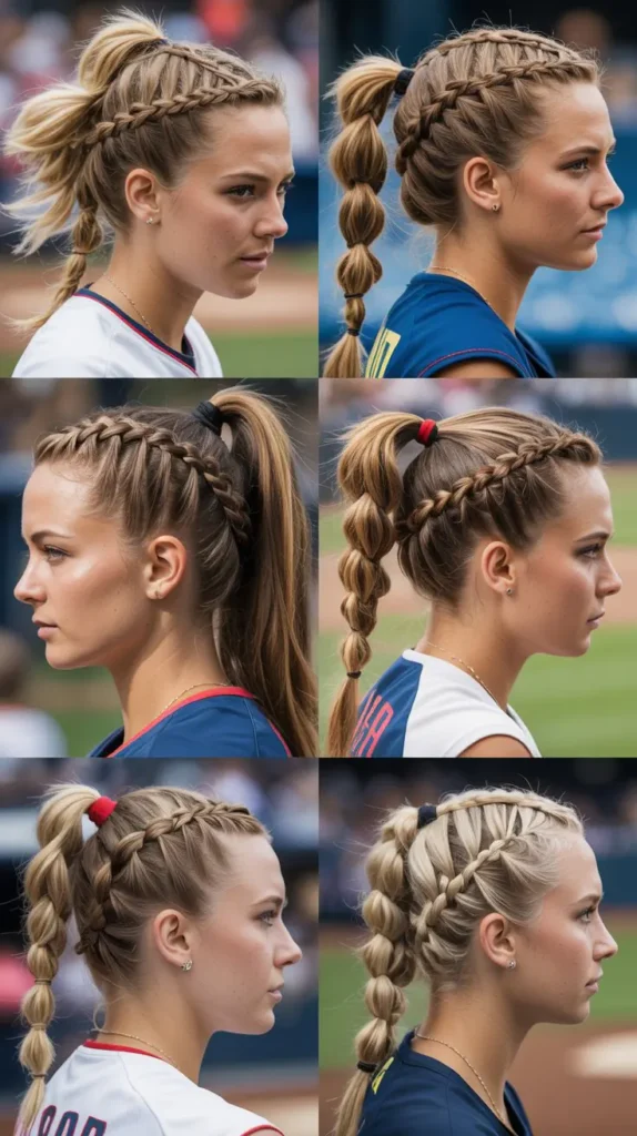 French Bubble Braid