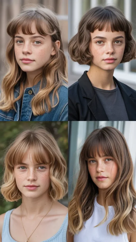 Wispy Bangs Haircut