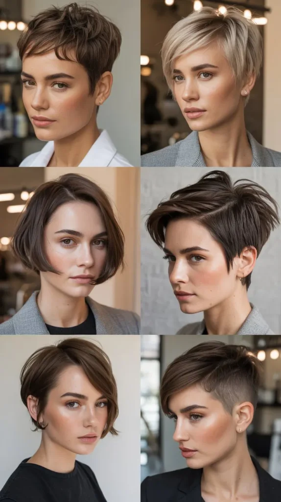  Tapered Short Haircut