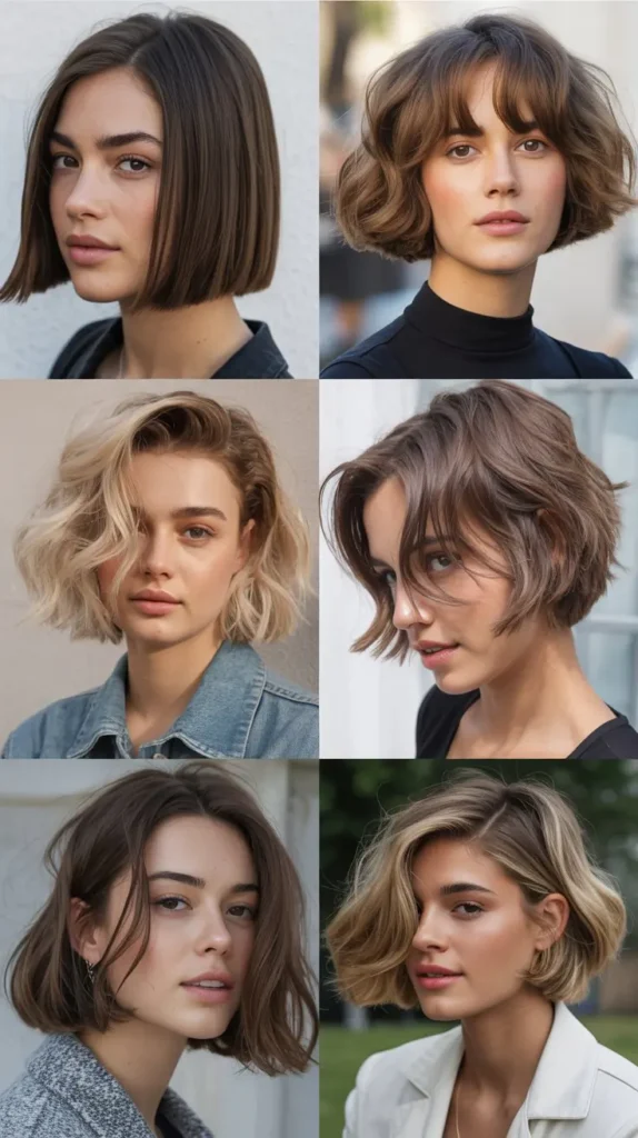 Layered Short Bob