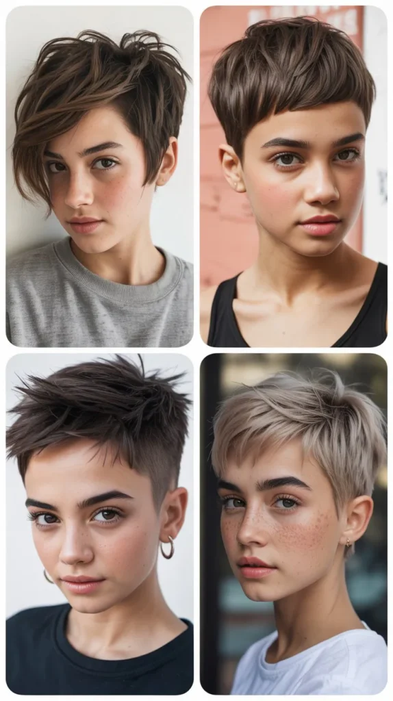  Choppy Pixie Haircut