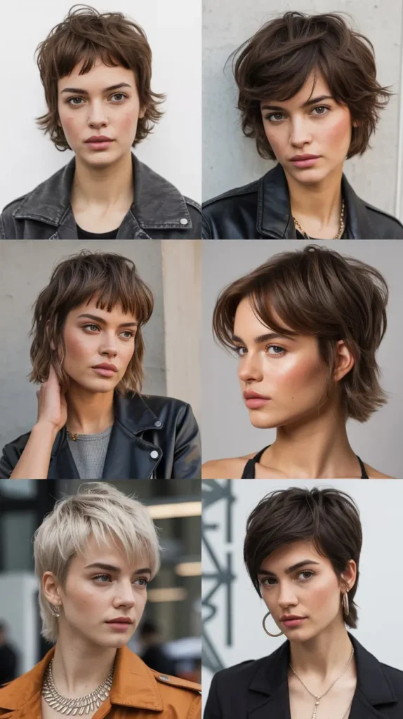 Short Wolf Cut