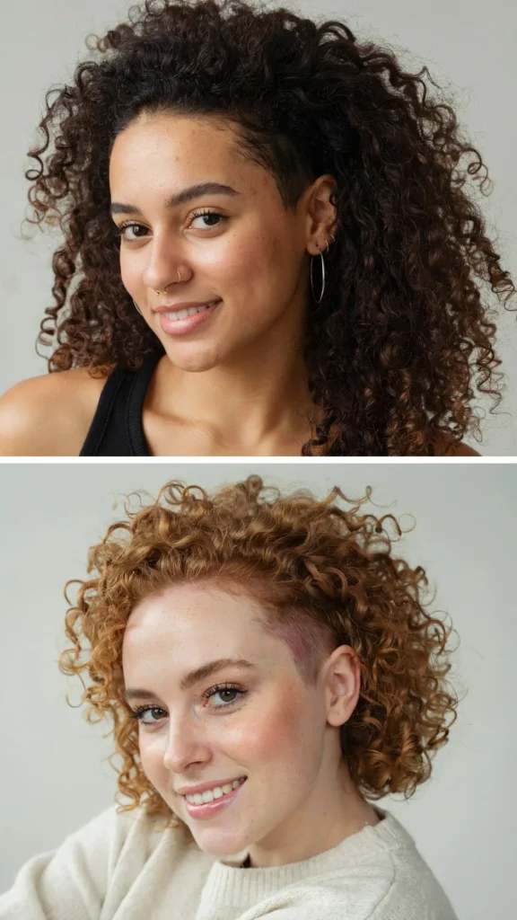 Curly Undercut