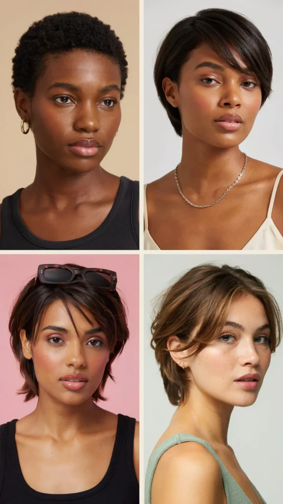 1. Classic Edgy Pixie Cuts