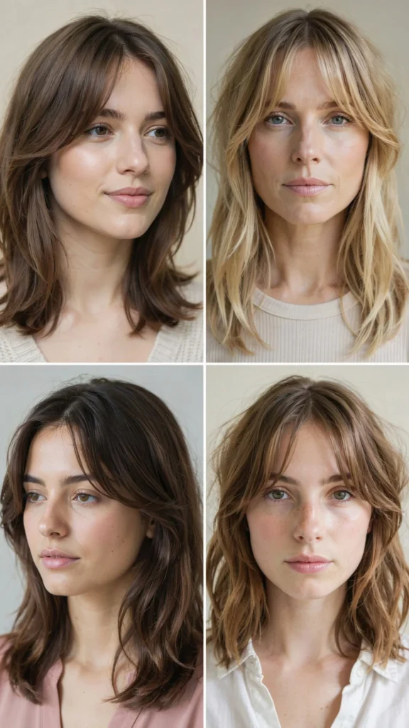  Medium Cut With Wispy Bangs