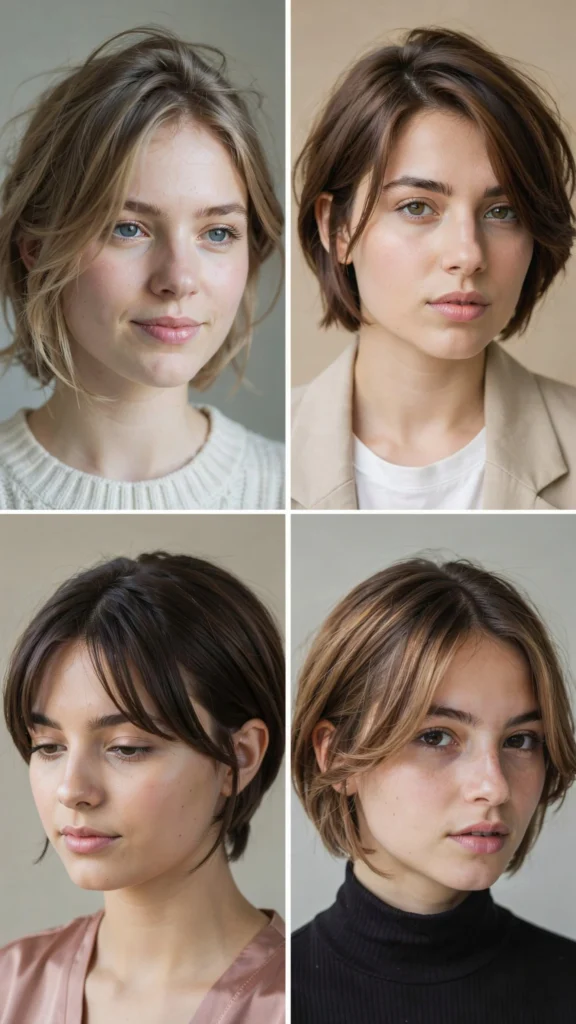  Pixie With Long Side Bangs