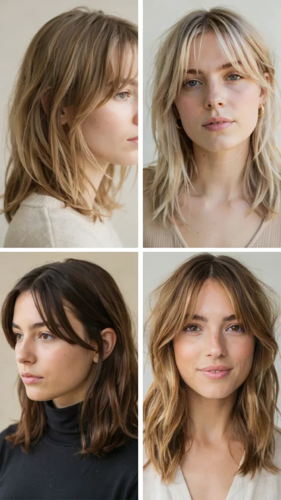 Soft Shag With Side Bangs