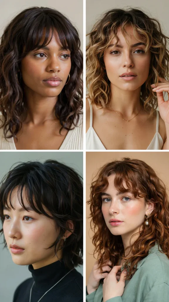 Curly Shag For Tight Curls
