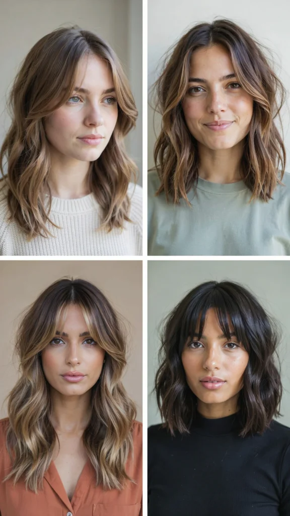 Wavy Wolf Cut With Soft Shape