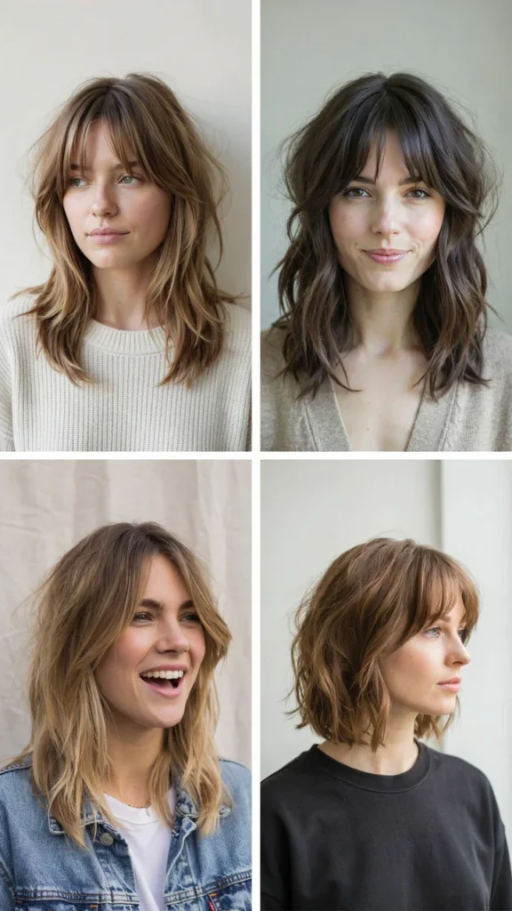  Low-Maintenance Shag for Fine Hair