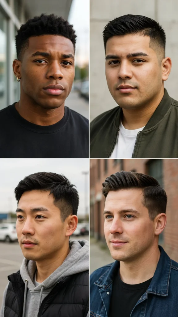 Faux Hawk Fade