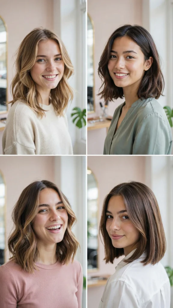 26. Medium Haircut With Flipped Ends