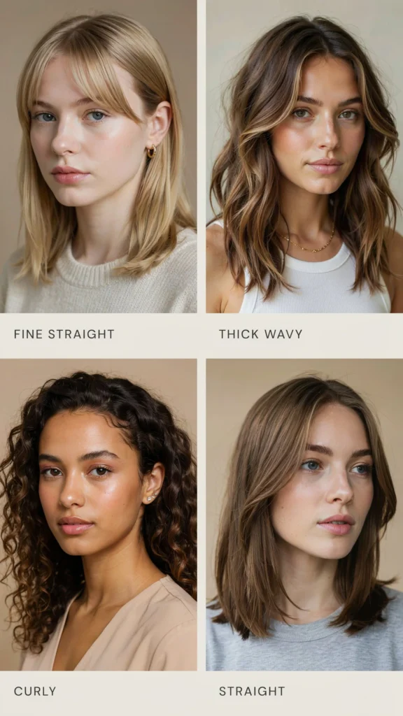 . Best Medium Haircuts by Hair Type