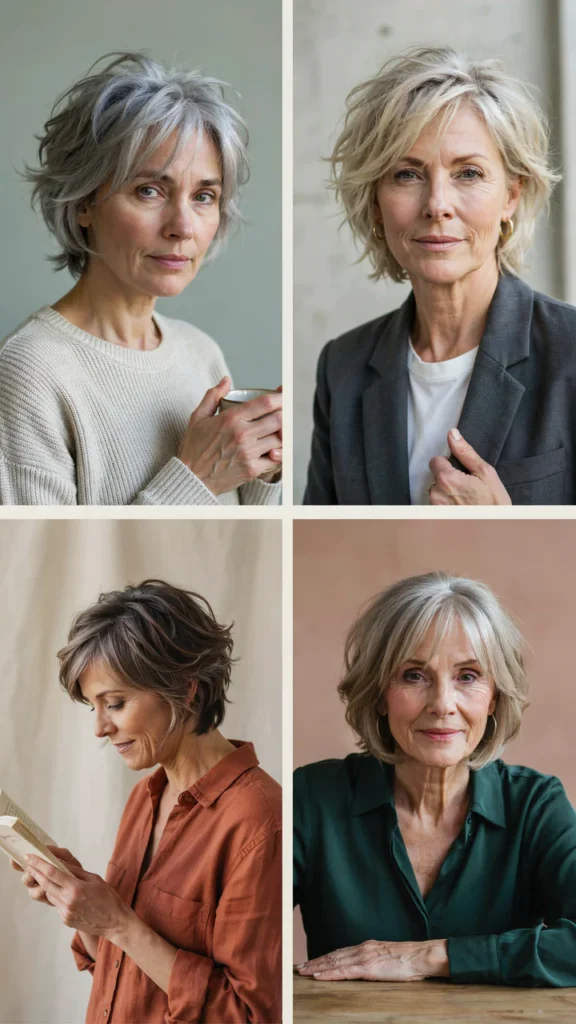 Short Shag Haircuts Make Hair Look Fuller