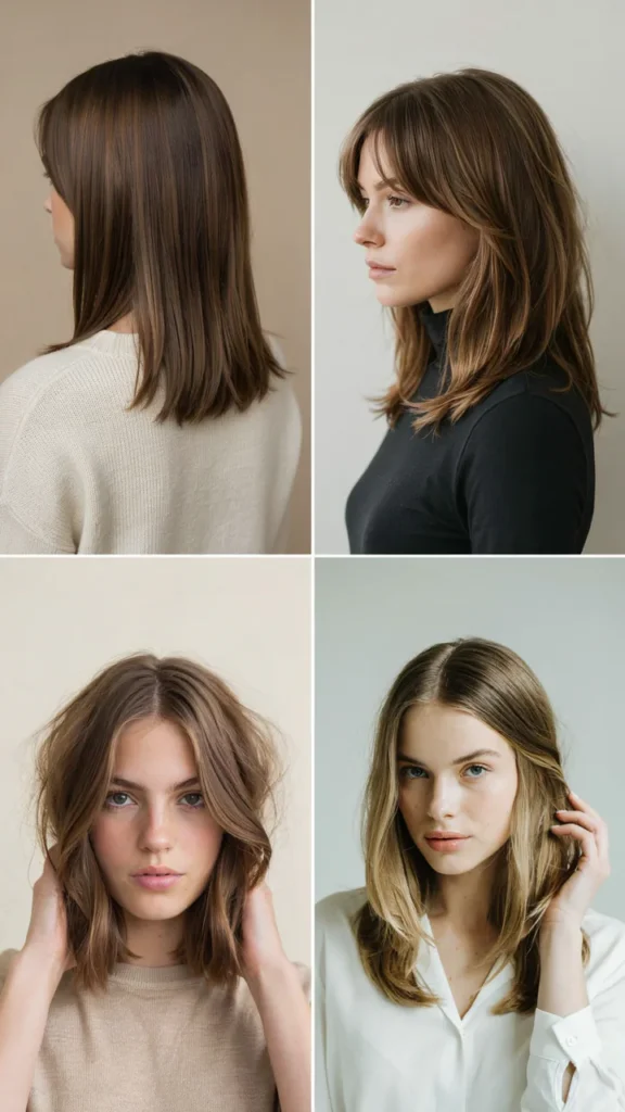 leek Shag for Straight Hair