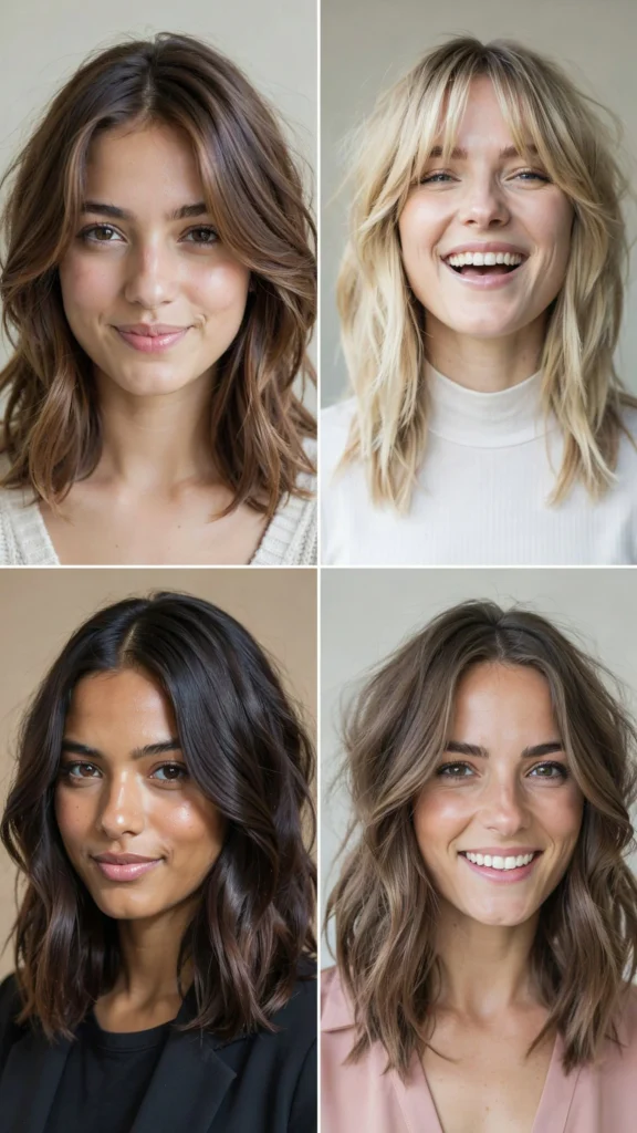 Medium Feathered Layers
