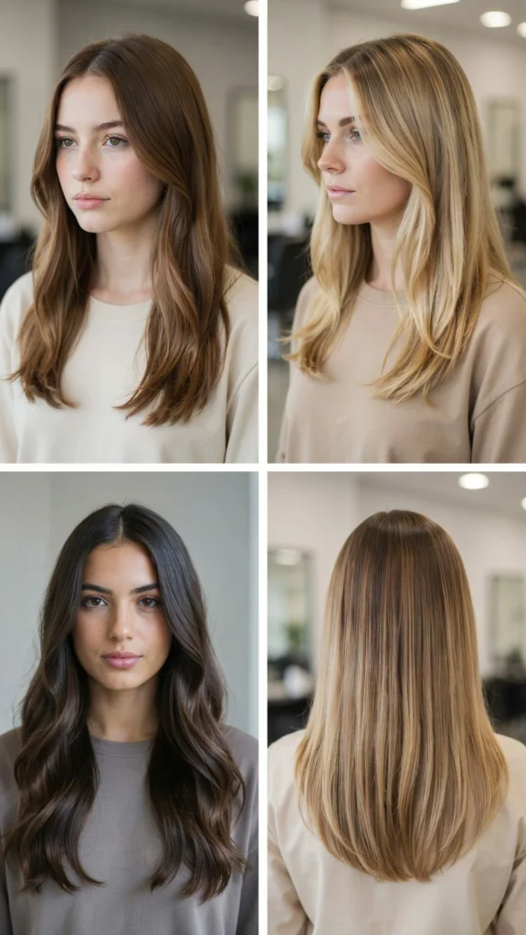 Long Hair With Low Layers
