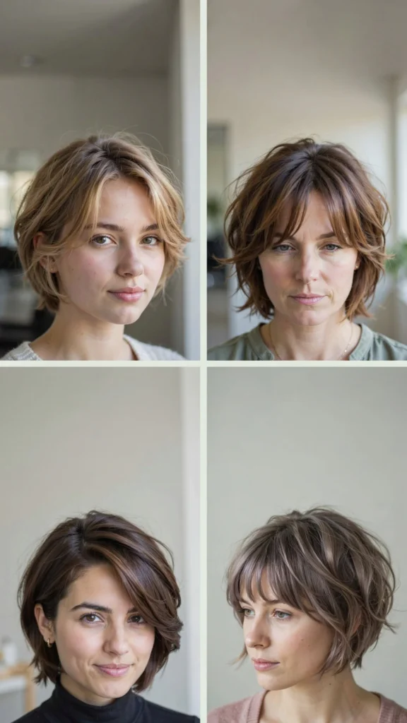 Short Messy Pixie Bob