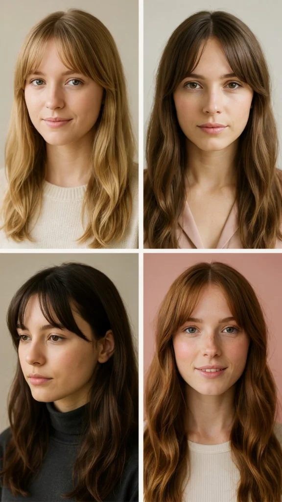  Long Cut With Long Bardot Bangs