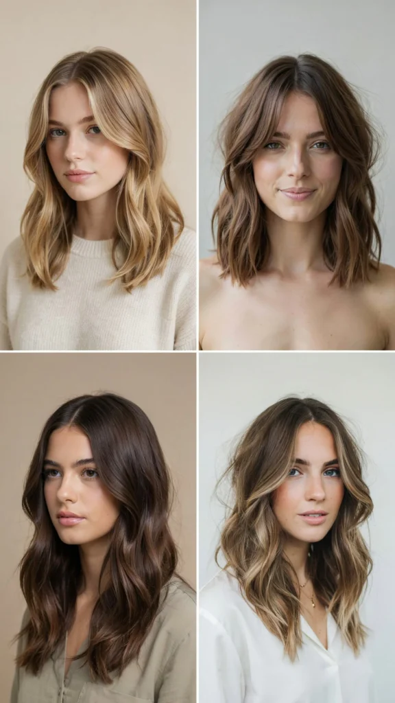  Medium Cut With Long Curtain Layers
