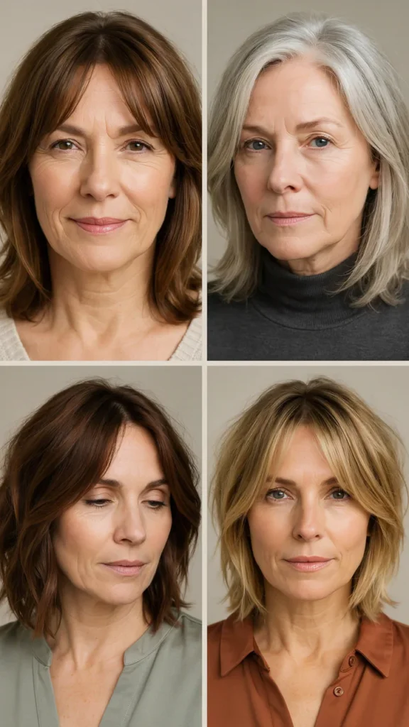 Soft Shag for Round Faces