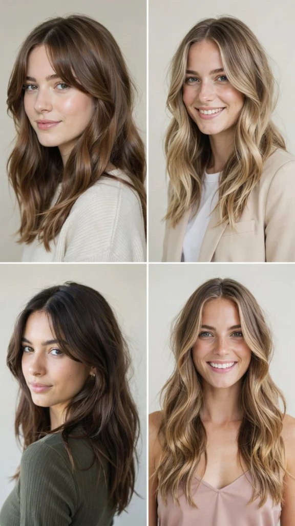 1. Long 2C Layers With Soft Face Framing